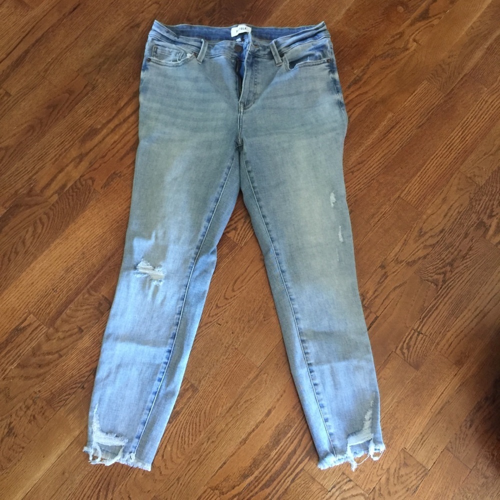 Pistola Distressed Jeans, Size 30